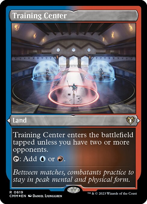 Centro de entrenamiento — Commander Masters