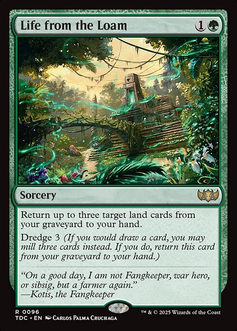 Vida desde el barro — Tarkir: Dragonstorm Commander
