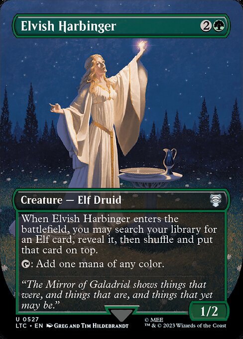 Carta Heraldo élfico — Tales of Middle-earth Commander · LTC · #527
