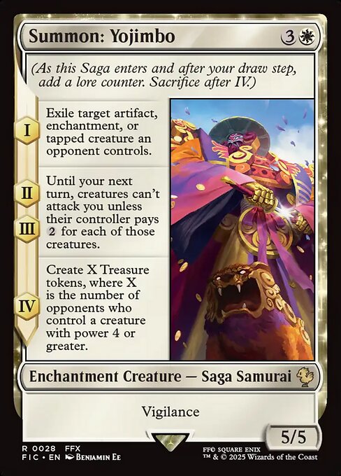 Invocación: Yojimbo — Final Fantasy Commander