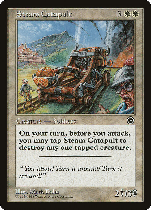 Carta Catapulta de vapor — Portal Second Age · P02 · #22