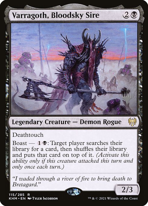 Varragoth, Señor de Cielosangriento