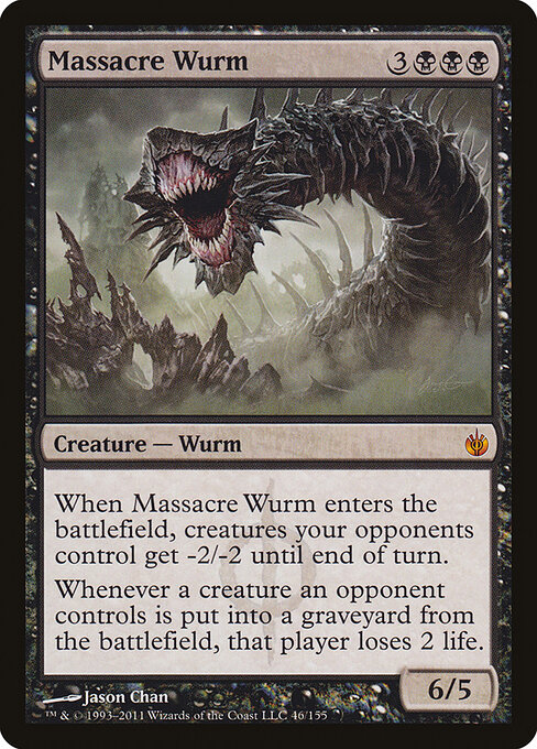 Sierpe de la masacre — Mirrodin Besieged