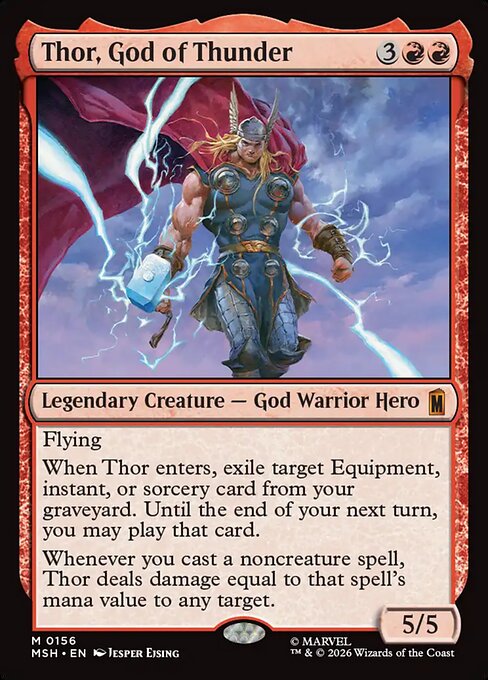 Thor, dios del trueno — Marvel Super Heroes