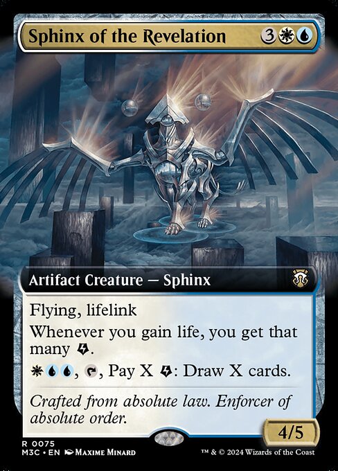 Carta Sphinx of the Revelation — Modern Horizons 3 Commander · M3C · #75