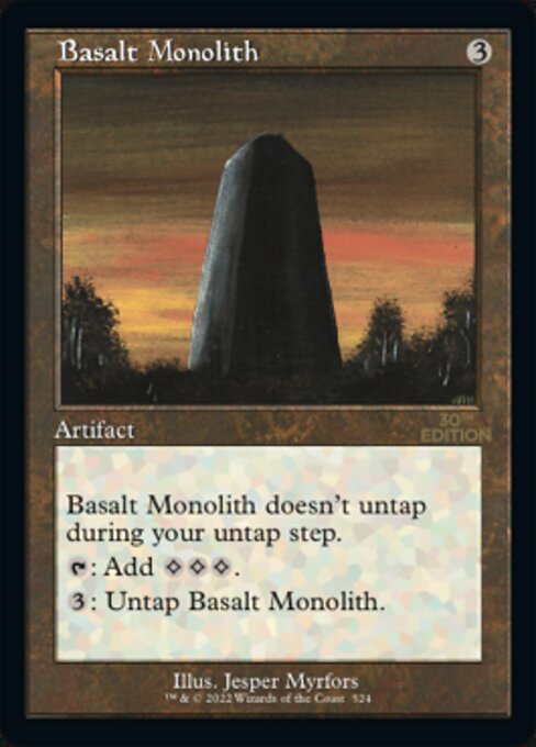 Monolito de basalto — 30th Anniversary Edition
