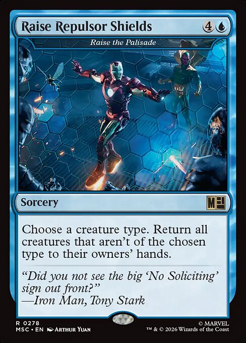 Alzar la empalizada — Marvel Super Heroes Commander