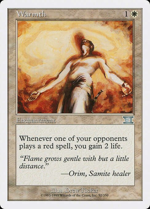 Carta Calor — Classic Sixth Edition · 6ED · #52