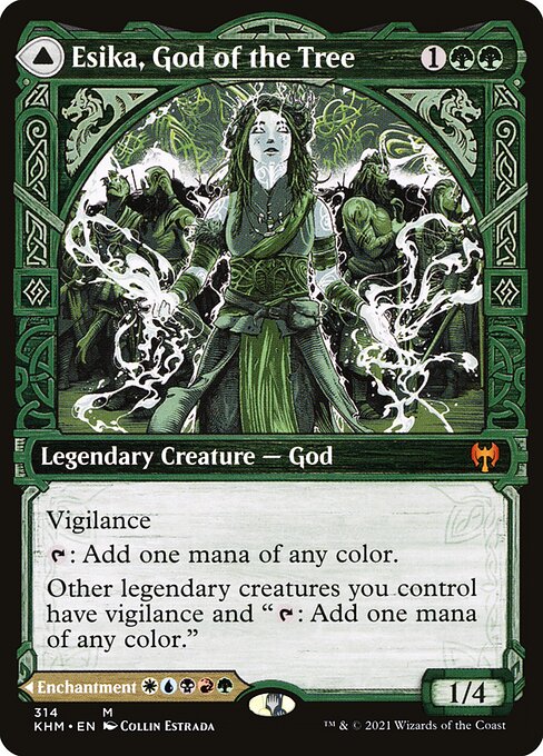 Esika, God of the Tree // The Prismatic Bridge — Kaldheim