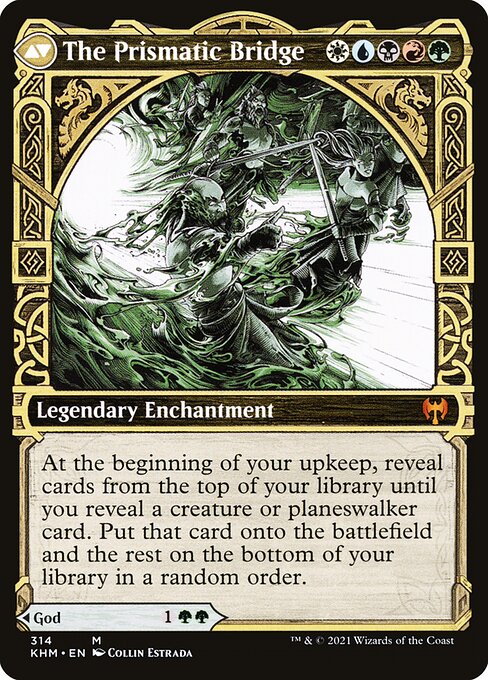 Esika, God of the Tree // The Prismatic Bridge (cara trasera)