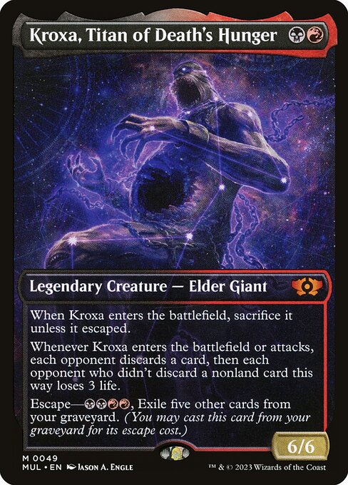 Kroxa, titán del hambre mortal — Multiverse Legends