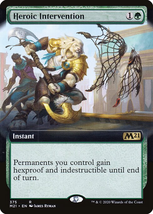 Intervención heroica — Core Set 2021
