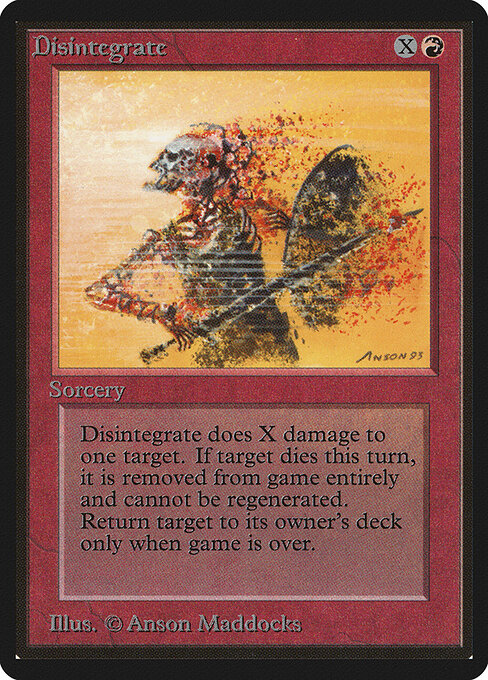 Desintegrar — Limited Edition Beta