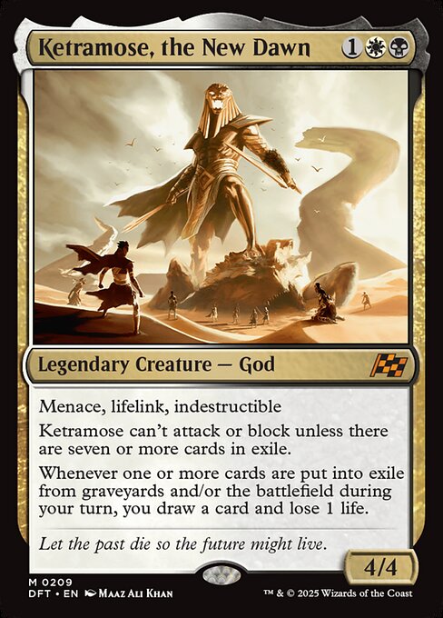 Ketramose, el Nuevo Amanecer