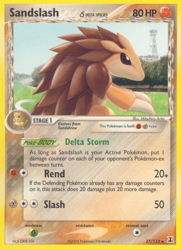 Sandslash δ Delta Species