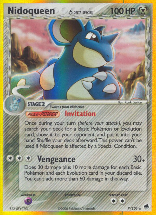 Nidoqueen δ Delta Species