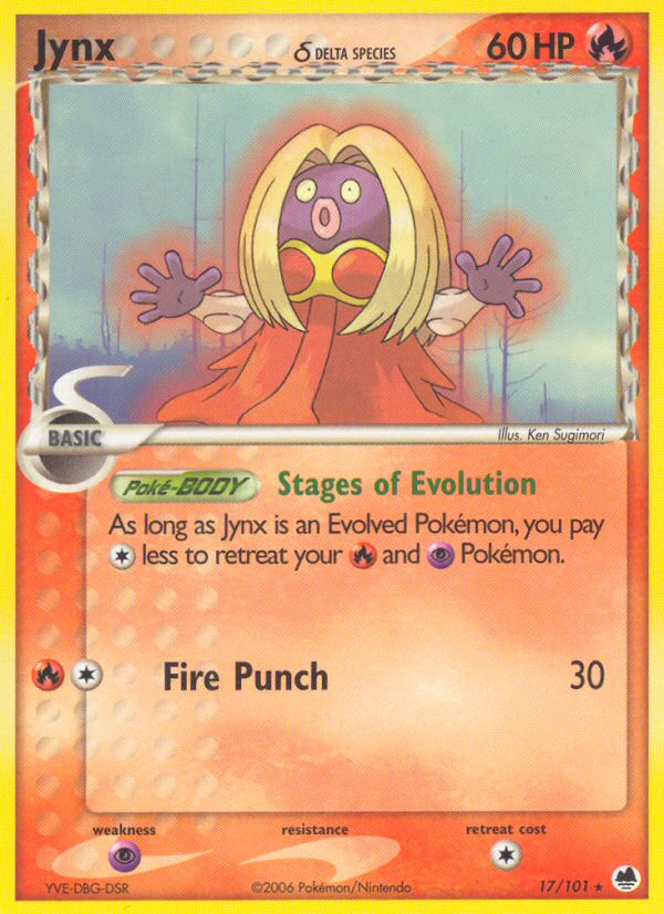 Jynx δ Delta Species