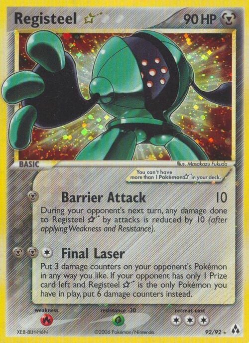 Registeel ☆ Gold Star