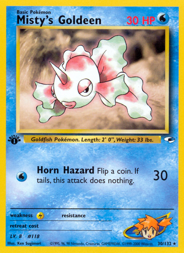 Misty's Goldeen Lv.8