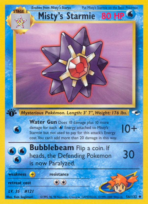 Misty's Starmie Lv.35