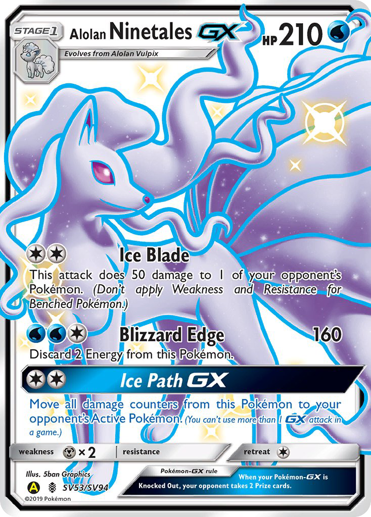 Alolan Ninetales GX