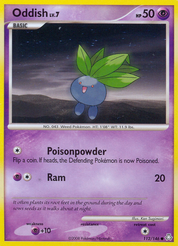 Oddish Lv.7