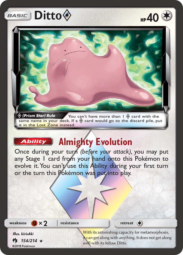 Ditto ◇ Prism Star