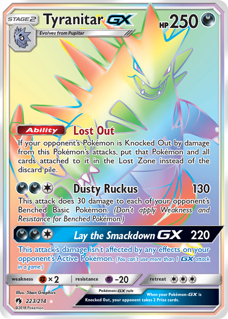 Tyranitar GX