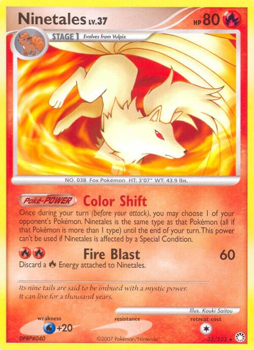Ninetales Lv.37
