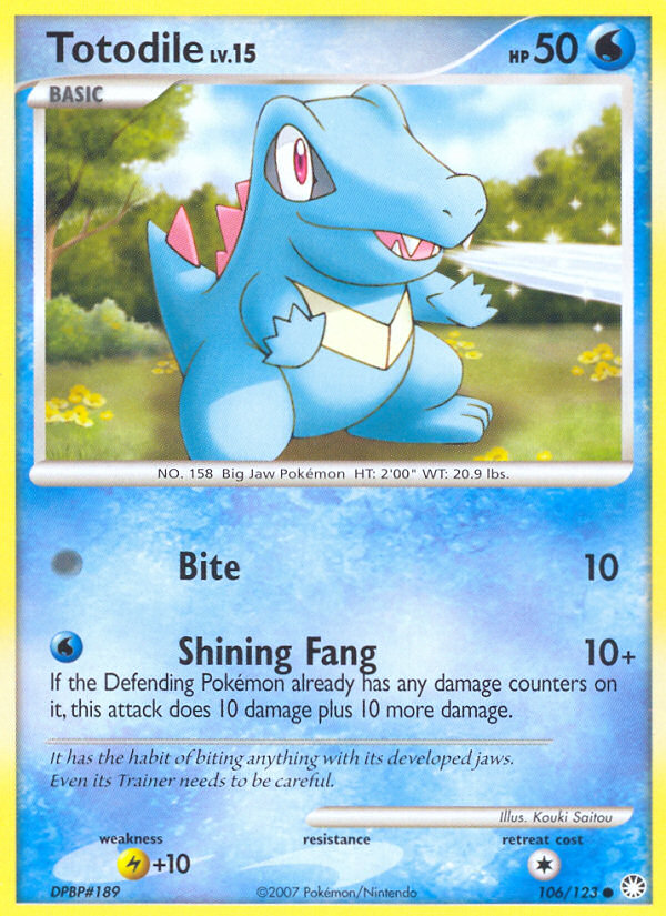 Totodile Lv.15