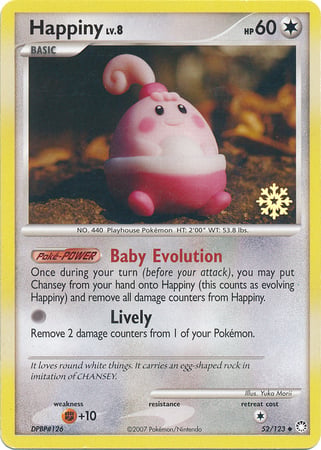 Happiny Lv.8