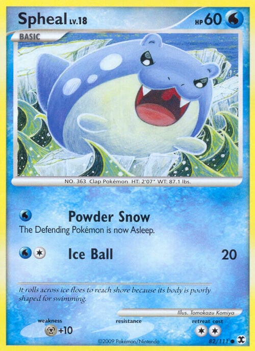 Spheal LV.18