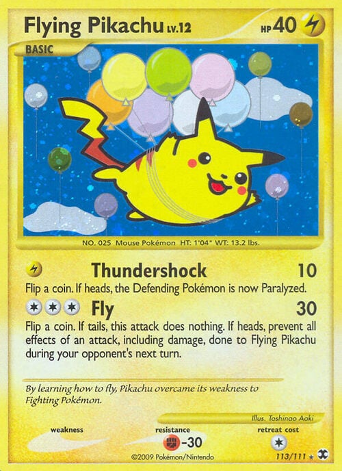 Flying Pikachu LV.12