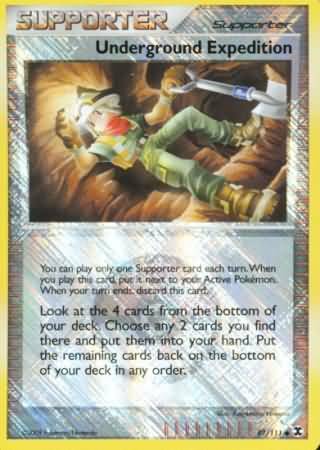 Underground expedition
