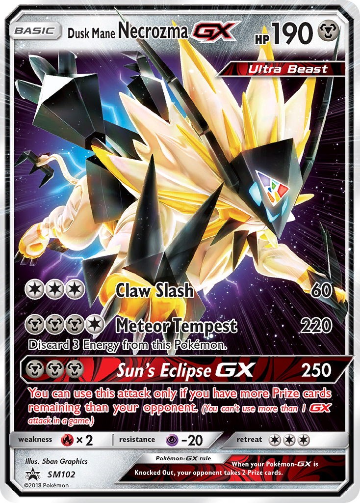 Dusk Mane Necrozma GX