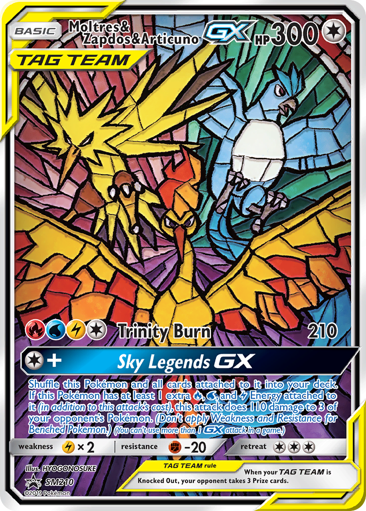 Moltres & Zapdos & ArticunoTag Team GX