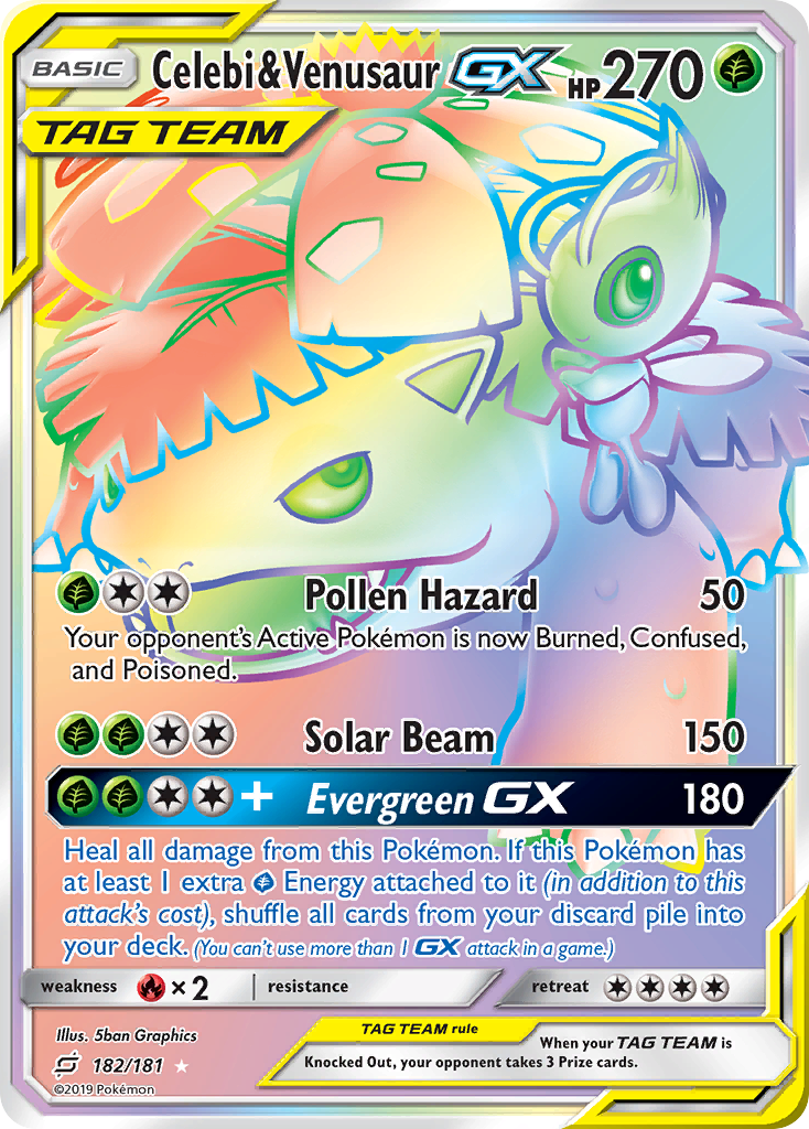Celebi & Venusaur GX