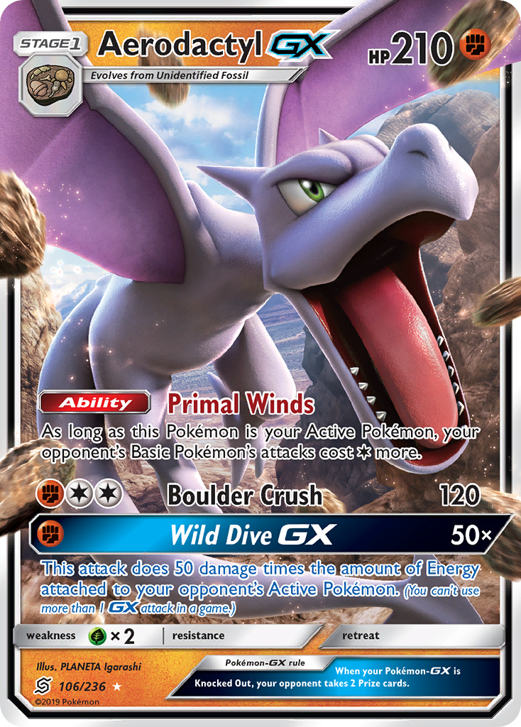 Aerodactyl GX