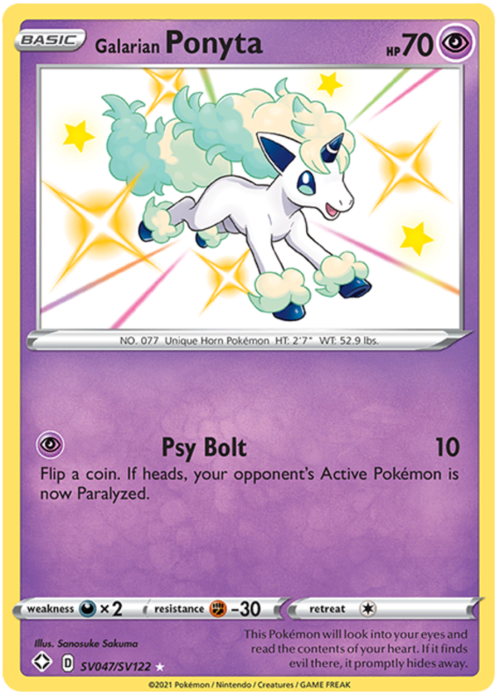 Galarian Ponyta