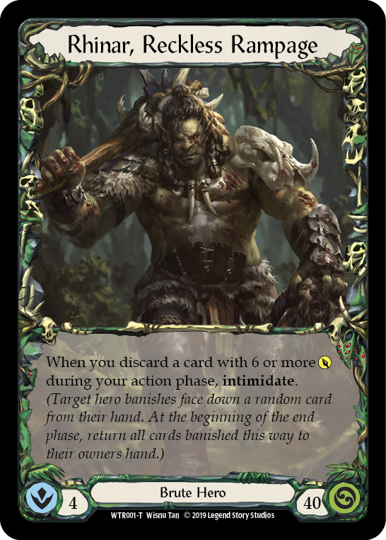 Rhinar, Reckless Rampage // Harmonized Kodachi
