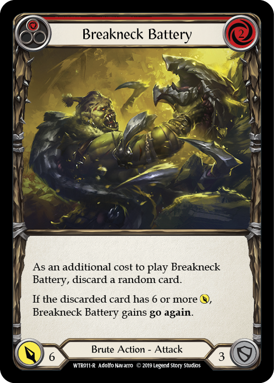 Breakneck Battery - Red