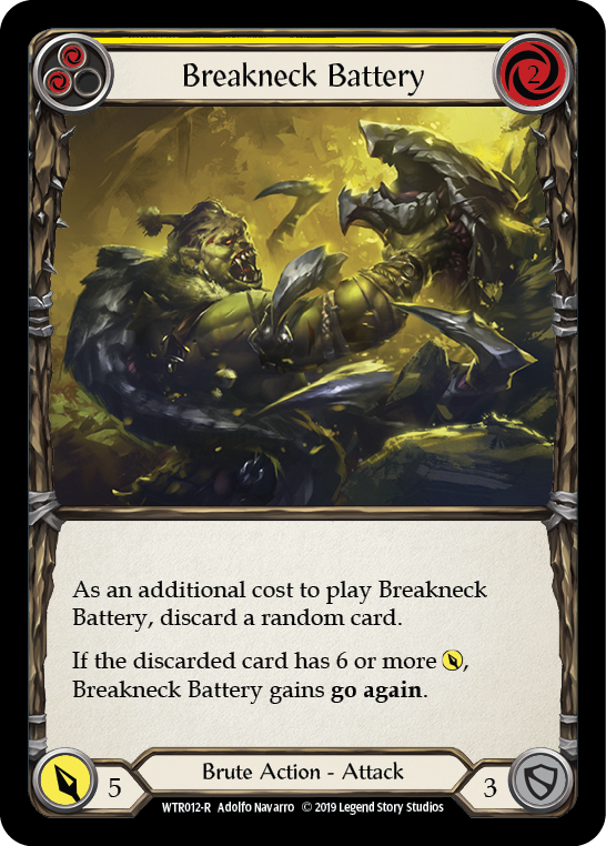 Breakneck Battery - Yellow