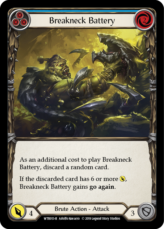 Breakneck Battery - Blue