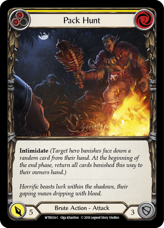 Pack Hunt - Yellow