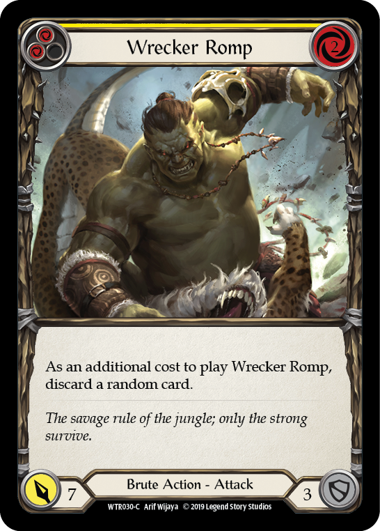Wrecker Romp - Yellow