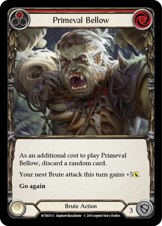 Primeval Bellow - Red