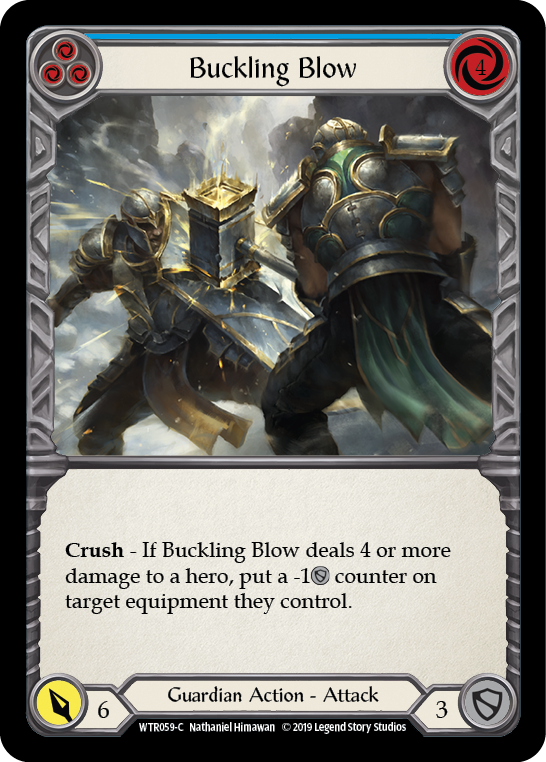 Buckling Blow - Blue