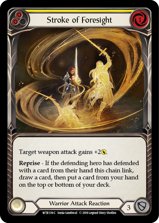 Stroke of Foresight - Yellow