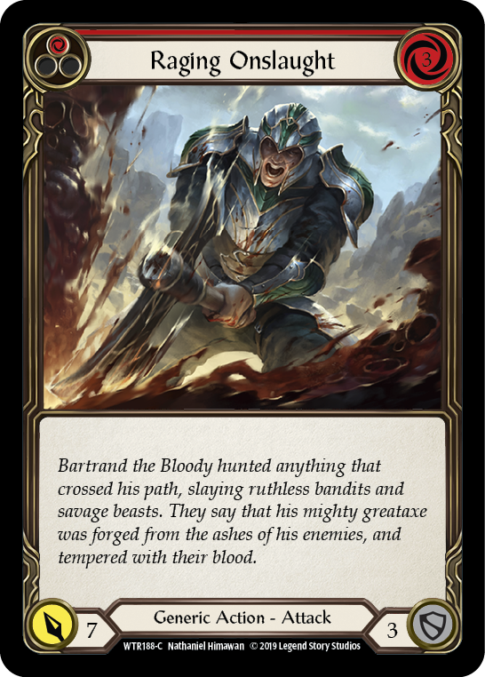 Raging Onslaught - Red