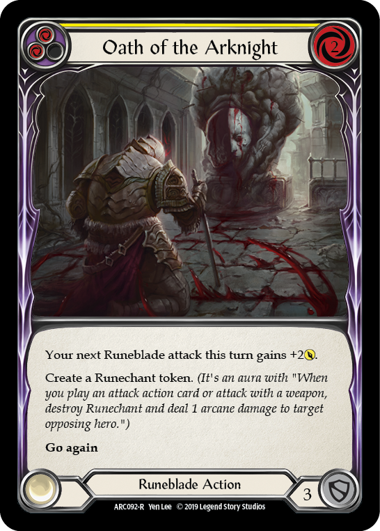 Oath of the Arknight - Yellow